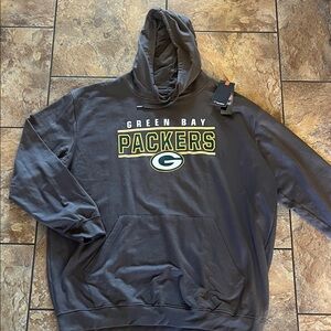Fanatics Green Bay Packers Charcoal Hoodie